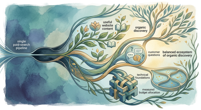 Reducing Paid-Search Dependence With Organic Growth: A Practical Operating Plan